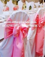 Áo ghế dùng cho nhà hàng tiệc cưới tại Hà Nội