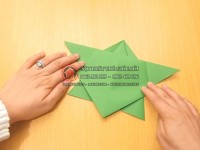 Hướng dẫn gấp origami hình con rùa đơn giản