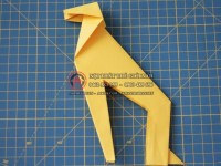 Origami hươu cao cổ