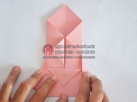 Gấp giấy origami hình con gấu